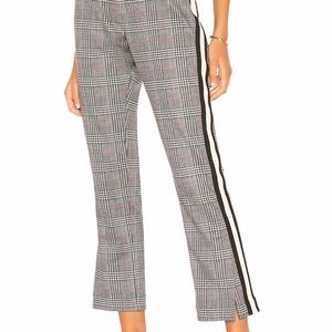 Pam & Gela Plaid Cropped Track Pant